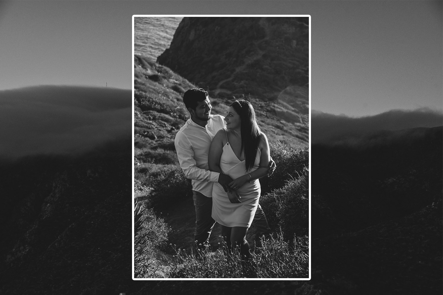 Fotografía de save the date en Ensenada Baja California por fotógrafo de bodas destino en México